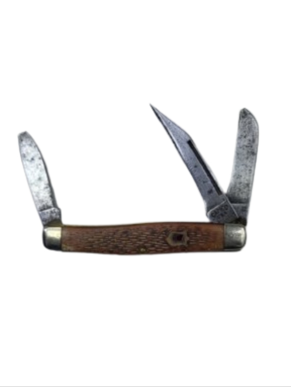 Camco USA 3 Blade 772 Folding 4" Pocket Knife
